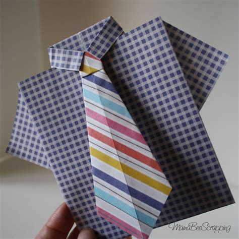 Write a message on the inside of the card. Tutorials by Sweet Shoppe Designs » T-shirt and Tie Card ...