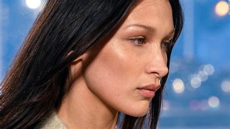 Bella Hadid Nose Job Before And After