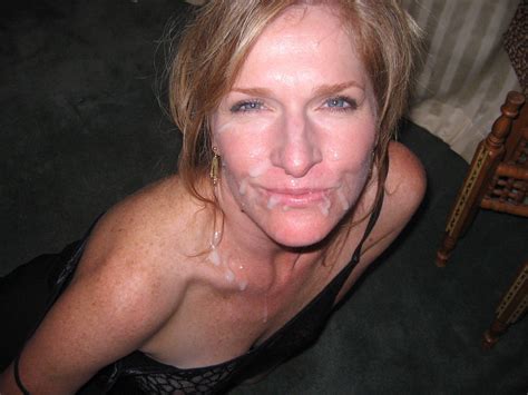 cum facial in gallery milf wife facials 2 picture 2 uploaded by milfwifey on