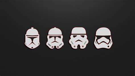 Download Wallpaper 2560x1440 Minimal Soldiers Stormtrooper Star Wars