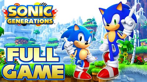 Sonic Generations Walkthrough Full Game Ps3 Xbox 360 Pc Youtube