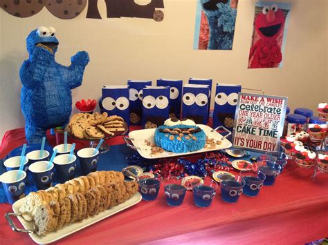 Cookie Monster Birthday Such A Fun Theme More 1st Birthday Party