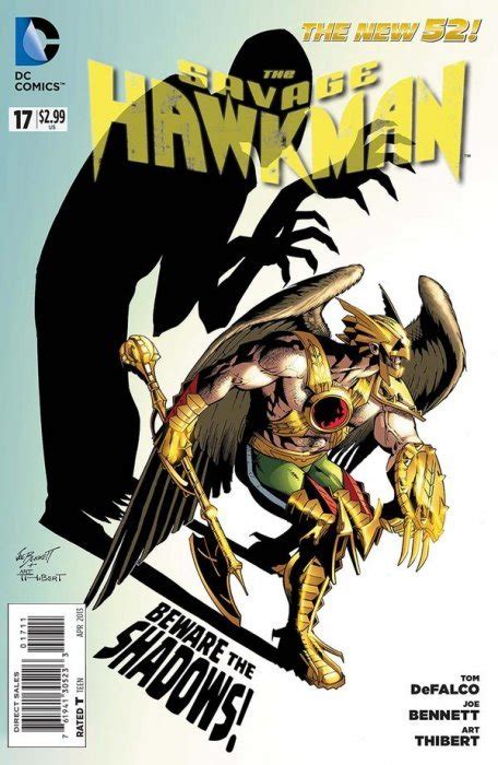 The Savage Hawkman 17 Dc Comics