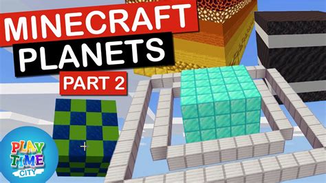 5 Year Old Builds A Minecraft Solar System Minecraft Planets Part 2