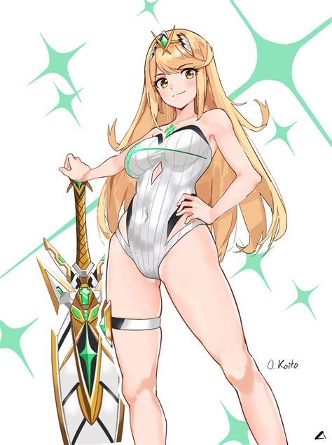 Swimsuit Mythra Xenoblade Chronicles Know Your Meme