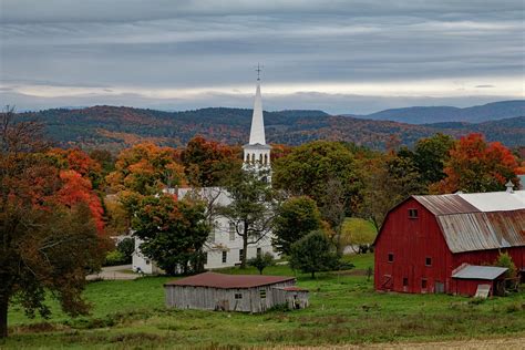 The Peacham View In Peacham Vermont Photograph By Jeff Folger Fine