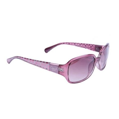 Coach Annette Pink Sunglasses Daq Leopard Purse Pink Sunglasses