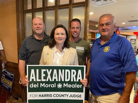 Who Is Alexandra Del Moral Mealer Wikipedia Bio Of Harris County Judge