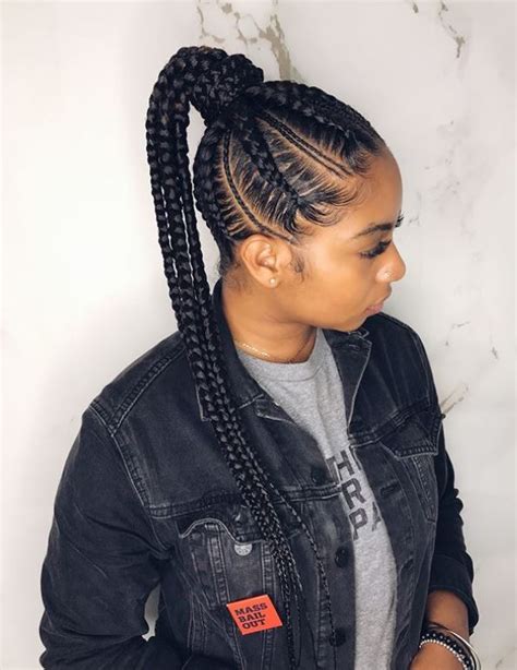 Hairstyle trends 2019 are twists on some old styles adorned with interesting colors and flair introduced by some new trendsetters. 71 Best Braids for Black Women in 2019 | All Things Hair UK