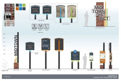 Modern Directional Signage Design