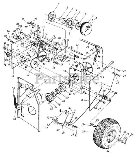 Mtd 149 852 023 Mtd Snow Thrower 1989 Andersons Parts Parts