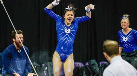Utah State Gymnastics Opens Month Of March Ranked No 22 In Nation