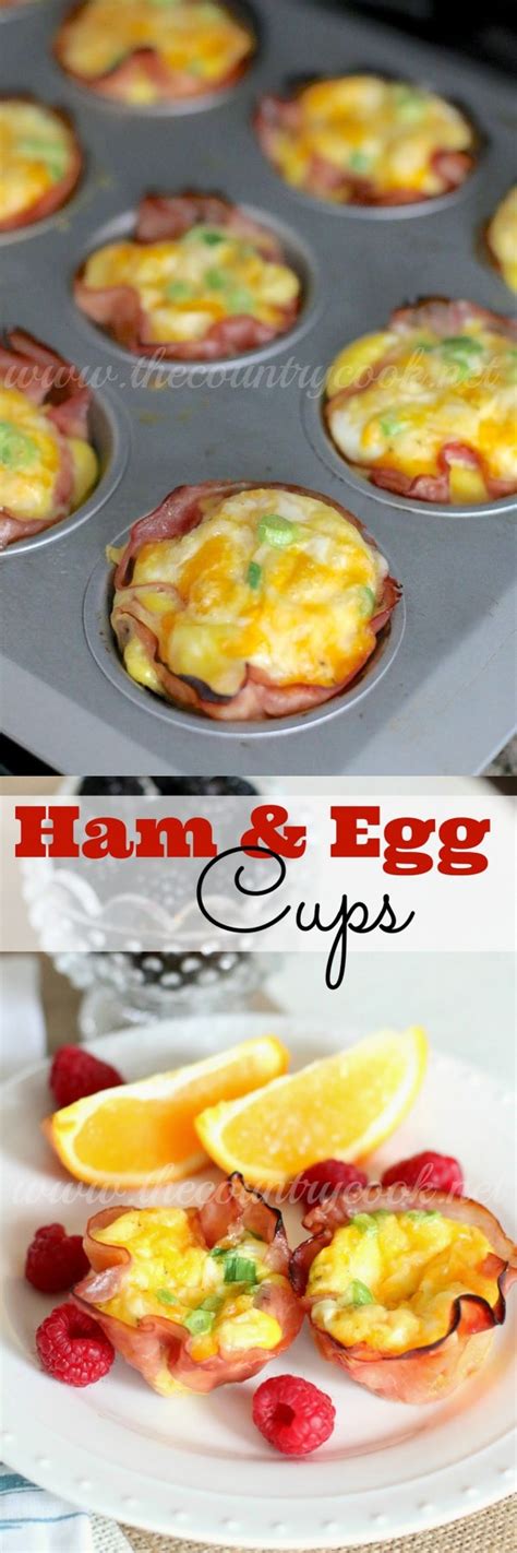 Baked Ham And Egg Cups