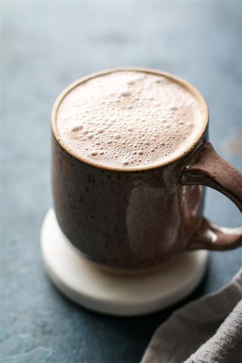 The Healthiest Peanut Butter Hot Chocolate Unsweetened Caroline Hot