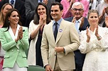 Kate Middleton reunites with Roger Federer at Wimbledon after ball girl ...