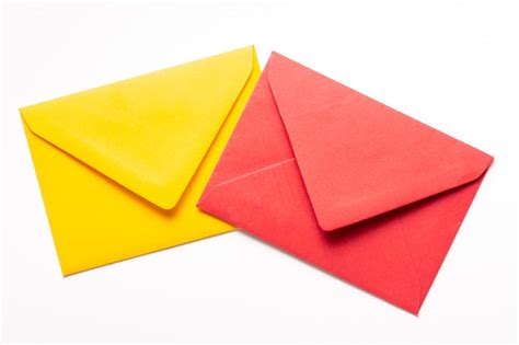 Free Photo Set Of Colorful Envelopes