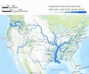 Us Map With Rivers And States