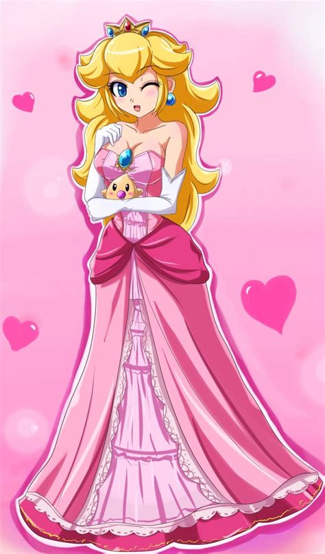 Princess Peach And Luma Mario Drawn By Sigurd Hosenfeld Danbooru
