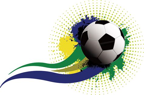 2014 Fifa World Cup Football Player Clip Art Brazil Soccer Hd Flag