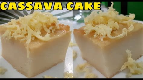 EASY CASSAVA CAKE DELICIOUS CASSAVA CAKE BESH DHADA YouTube