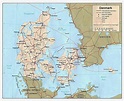 Mapas de Dinamarca | Colección de mapas de Dinamarca | Europa | Mapas ...