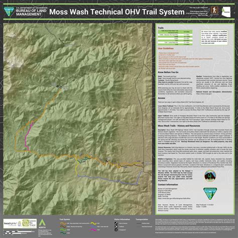 Blm Arizona Kingman Field Office Moss Wash Technical Ohv Trail System