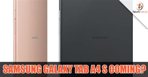 Samsung Galaxy Tab A4 S Coming In 2020 Technave