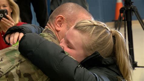 Soldier Surprises Daughter At Virginia School After Deployment To Afghanistan Wham