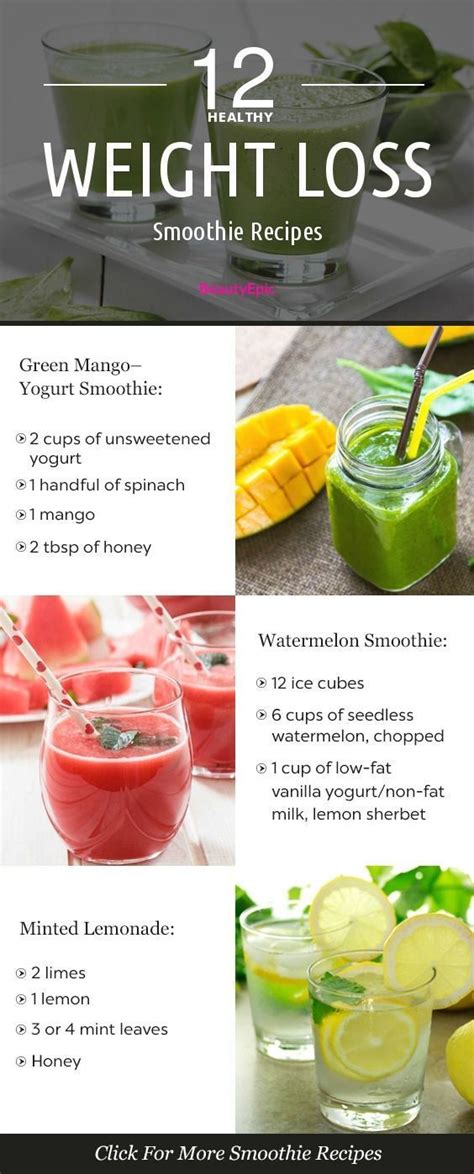 Top 12 Healthy Weight Loss Smoothies That Ll Help You Slim Down Artofit