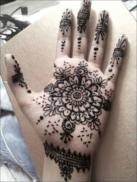 Easy Round Circle Mehndi Designs Circular Mehndi Designs For Hands