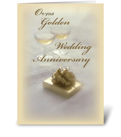 Golden Wedding Anniversary Send This Greeting Card Designed By Sandra