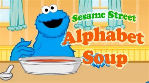 Sesame Street Grover And Alphabet Soup Youtube