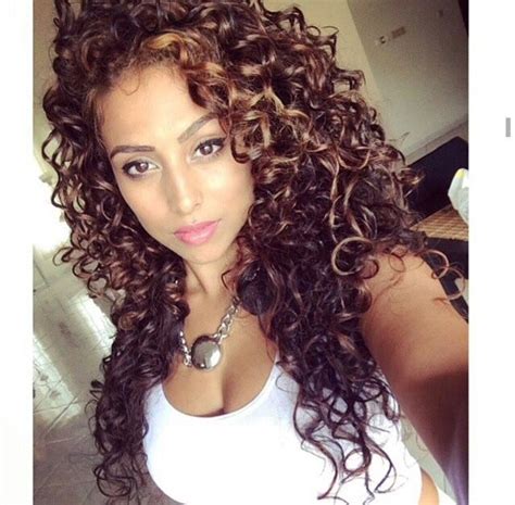 Brown Curly Natural Hair Latina Curly Hair Styles Naturally