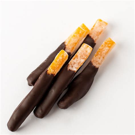 Chocolate Dipped Orange Peel Amys Candy Bar