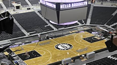 Public transportation to the barclays center is accessible via the following lines: New Arena, New Brand: NBA's 'Brooklyn' Nets Are Cool