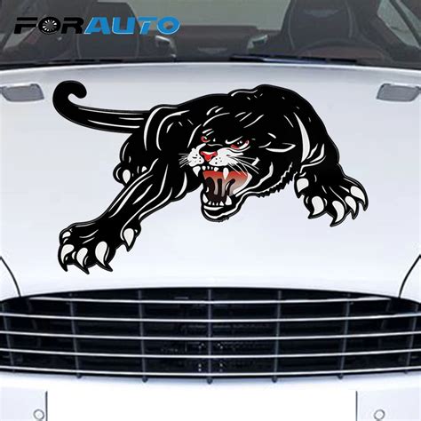 Forauto Big Car Hood Vinyl Tiger Car Sticker Car Styling Creative