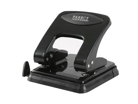 Steel Hole Punch 40 Sheets Black
