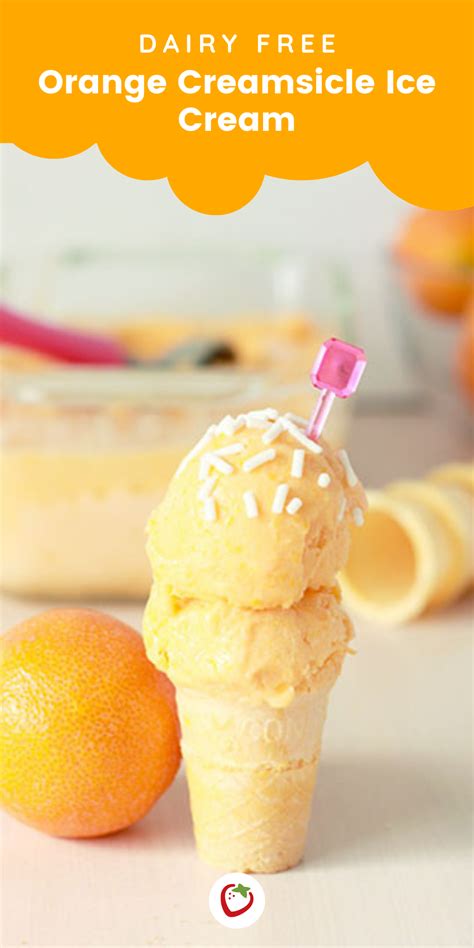 Homemade Orange Creamsicle Ice Cream Recipe In 2021 Orange