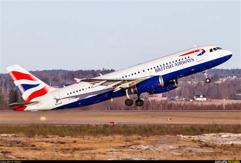 G Euur British Airways Airbus A320 At Helsinki Vantaa Photo Id