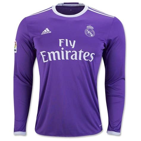 Premium match soccer balls premium soccer club jerseys for athletic and casual wear real madrid jerseys really popular stuff shirts and apparel. Real Madrid Full Sleeve Away Jersey 2016-17 : ShoppersBD
