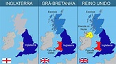 Mapa Grã Bretanha | Mapa