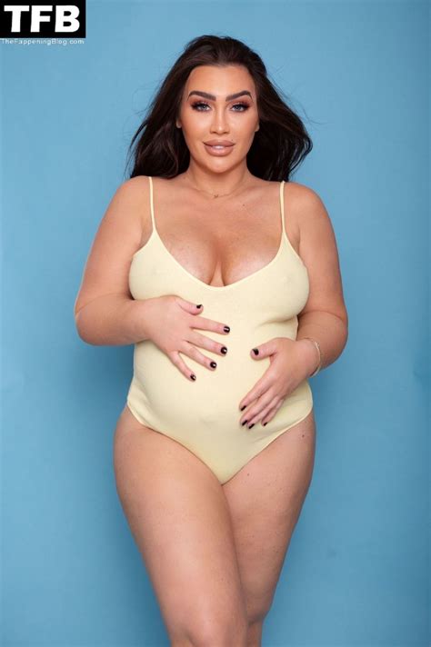 Lauren Goodger Displays Her Baby Bump In Bodysuits