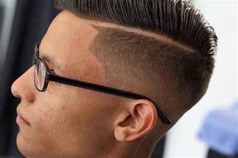 A layered cut like this can be. comb over haircut, comb over fade, comb over with line ...