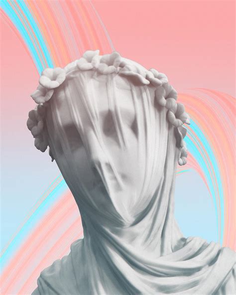 Digital Vaporwave Sculptures By Litavrin Collateral