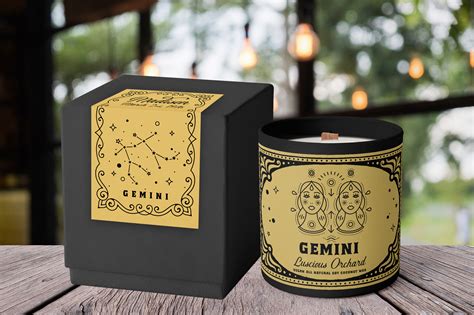 Astrology Inspired Candles Are Personalized With Your Sign And Custom