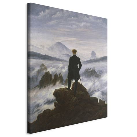 Reproduction Painting Wanderer Above The Sea Of Fog Caspar David