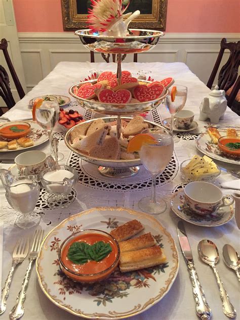 Elegant Afternoon Tea Table Settings
