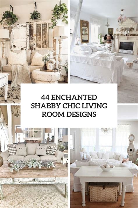 44 Enchanted Shabby Chic Living Room Designs Digsdigs