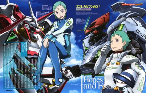 Eureka Eureka Seven Fukai Ao Eureka Seven Eureka Seven Series