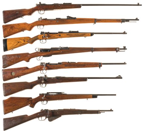 Eight Bolt Action Rifles Rock Island Auction